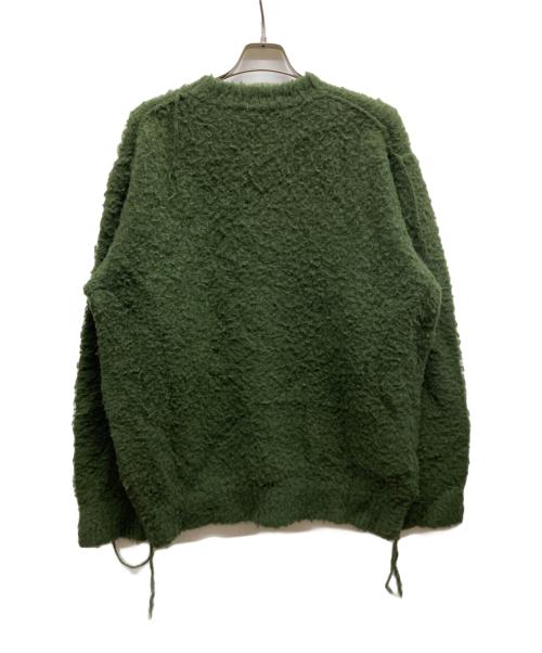 sacai（サカイ）sacai (サカイ) プルオーバーニット/24-03458M グリーン サイズ:Lの古着・服飾アイテム