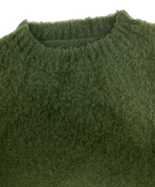 sacai（サカイ）sacai (サカイ) プルオーバーニット/24-03458M グリーン サイズ:Lの古着・服飾アイテム