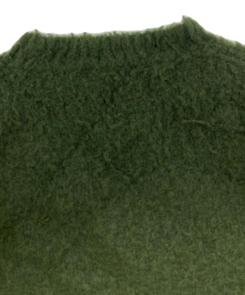 sacai（サカイ）sacai (サカイ) プルオーバーニット/24-03458M グリーン サイズ:Lの古着・服飾アイテム