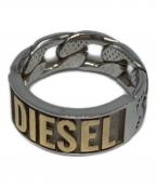 DIESELディーゼル）の古着「ロゴリング」｜シルバー