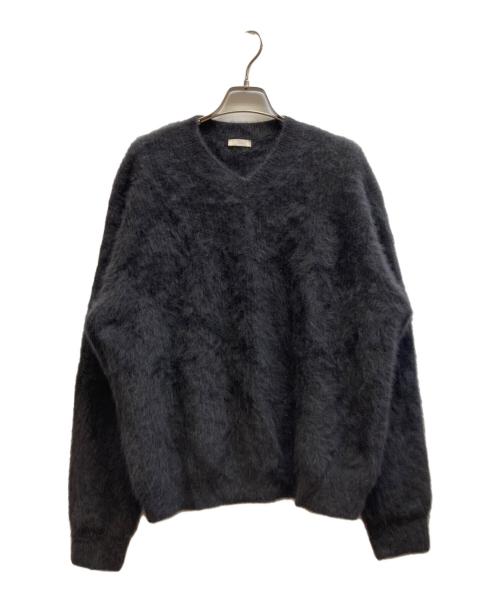 LIDnM（リドム）LIDnM (リドム) Fox Cashmere V Knit/lm25aw09730 ブラック サイズ:Mの古着・服飾アイテム