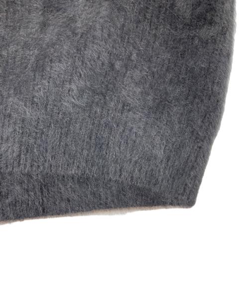 LIDnM（リドム）LIDnM (リドム) Fox Cashmere V Knit/lm25aw09730 ブラック サイズ:Mの古着・服飾アイテム