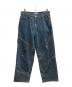 Jieda（ジエダ）の古着「DISTORTED DENIM PANTS/Jie-24W-PT04」｜インディゴ