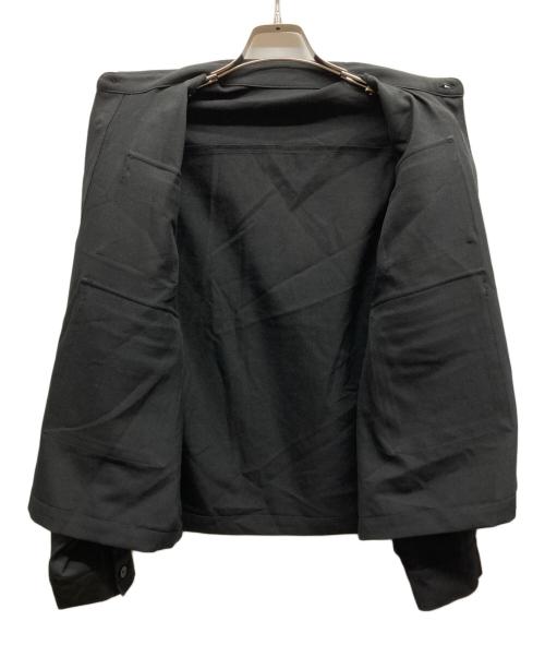 soerte（ソエルテ）soerte (ソエルテ) シャツジャケット/SOSTR244001 ブラック サイズ:Mの古着・服飾アイテム