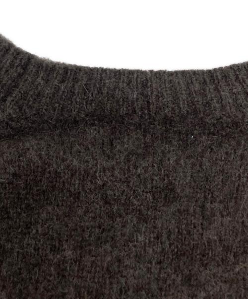 LIDnM（リドム）LIDnM (リドム) Yak Brushed kint ブラウン サイズ:Mの古着・服飾アイテム