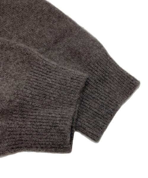 LIDnM（リドム）LIDnM (リドム) Yak Brushed kint ブラウン サイズ:Mの古着・服飾アイテム