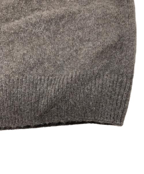 LIDnM（リドム）LIDnM (リドム) Yak Brushed kint ブラウン サイズ:Mの古着・服飾アイテム