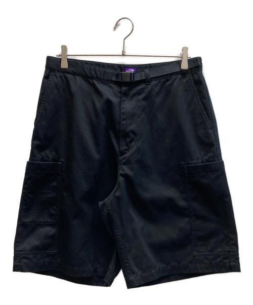 THE NORTHFACE PURPLELABEL（ザ・ノースフェイス パープルレーベル）THE NORTHFACE PURPLELABEL (ザ・ノースフェイス パープルレーベル) Chino Cargo Pocket Field Shorts ブラック サイズ:32の古着・服飾アイテム