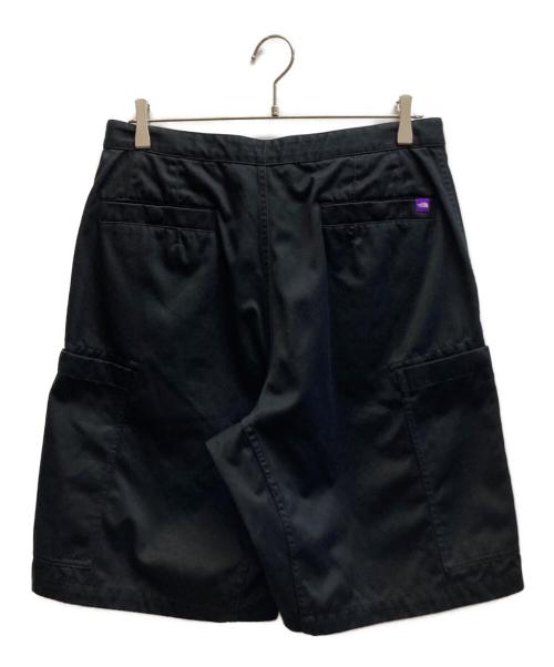 THE NORTHFACE PURPLELABEL（ザ・ノースフェイス パープルレーベル）THE NORTHFACE PURPLELABEL (ザ・ノースフェイス パープルレーベル) Chino Cargo Pocket Field Shorts ブラック サイズ:32の古着・服飾アイテム