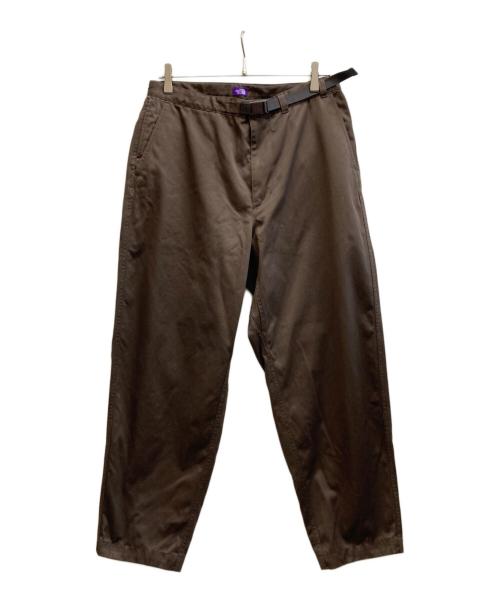 THE NORTHFACE PURPLELABEL（ザ・ノースフェイス パープルレーベル）THE NORTHFACE PURPLELABEL (ザ・ノースフェイス パープルレーベル) Chino Wide Tapered Field Pants/N24FC076 ブラウン サイズ:32の古着・服飾アイテム