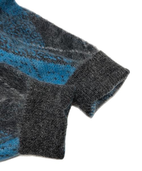 RADIALL（ラディアル）RADIALL (ラディアル) INNA DE YARD - CARDIGAN SWEATER/RAD-23AW-KNIT001 ブルー サイズ:Lの古着・服飾アイテム