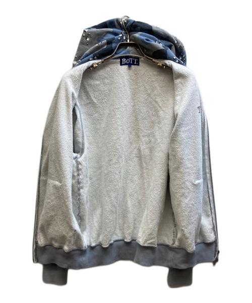 BoTT（ボット）BoTT (ボット) Desert Camo Zip Hoodie/251BoTT24 ブルー サイズ:Mの古着・服飾アイテム