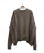 FR(13)NDSフレンズ）の古着「FR／CREW NECK SWT/25S-CSL040-RF」｜カーキ