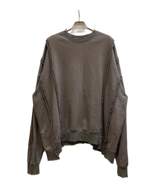 FR(13)NDS（フレンズ）FR(13)NDS (フレンズ) FR／CREW NECK SWT/25S-CSL040-RF カーキ サイズ:Fの古着・服飾アイテム