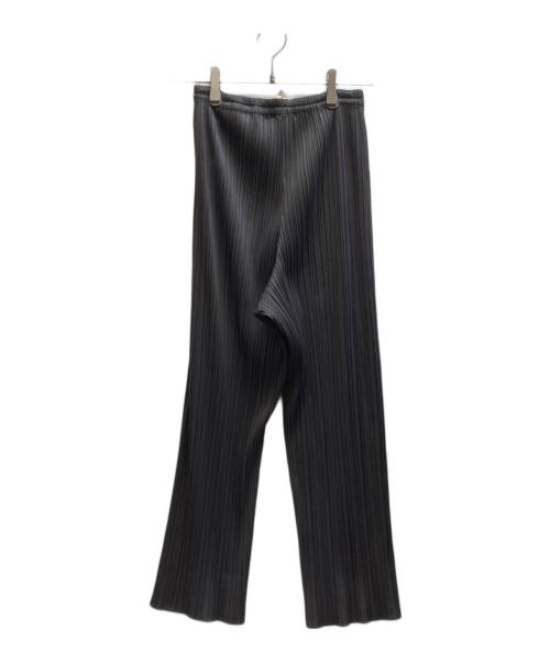 PLEATS PLEASE（プリーツプリーズ）PLEATS PLEASE (プリーツプリーズ) プリーツパンツ/PP04-JF643 グレー サイズ:2の古着・服飾アイテム
