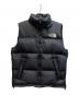 THE NORTH FACE（ザ ノース フェイス）の古着「ヌプシダウンベスト/ND92338」｜ブラック