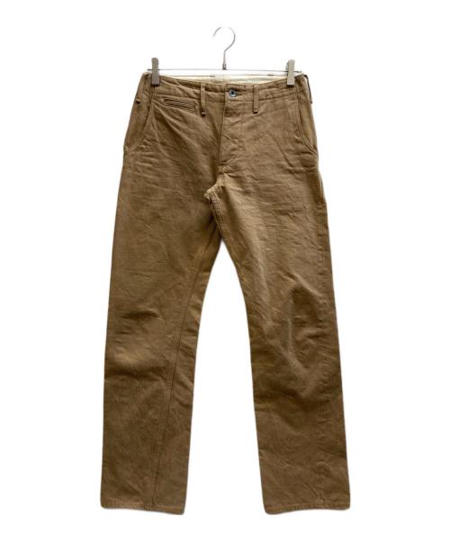 SAMURAI JEANS（サムライジーンズ）SAMURAI JEANS (サムライジーンズ) ヘビィーチノトラウザーズ ベージュ サイズ:76cm (W30)の古着・服飾アイテム