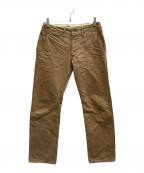 SAMURAI JEANSサムライジーンズ）の古着「ヘビィーチノトラウザーズ/SJ42CP」｜ブラウン