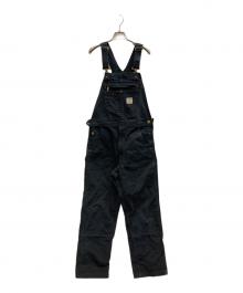CarHartt（カーハート）の古着「Duck Bib Overalls」｜ブラック