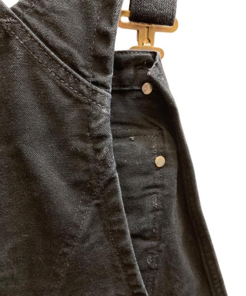 CarHartt（カーハート）CarHartt (カーハート) Duck Bib Overalls ブラック サイズ:81cm (W32)の古着・服飾アイテム