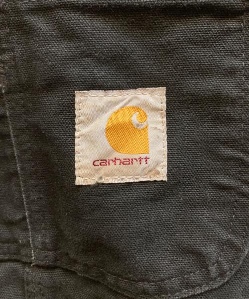 CarHartt（カーハート）CarHartt (カーハート) Duck Bib Overalls ブラック サイズ:81cm (W32)の古着・服飾アイテム