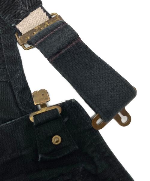 CarHartt（カーハート）CarHartt (カーハート) Duck Bib Overalls ブラック サイズ:81cm (W32)の古着・服飾アイテム