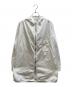 Yohji Yamamoto pour homme（ヨウジヤマモト プールオム）の古着「CHAIN STITCH BROAD HOOD SHIRT」｜ホワイト
