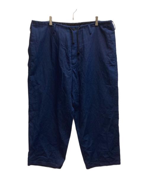 Y's for men（ワイズフォーメン）Y'S for men (ワイズフォーメン) コットンリネンツイルパンツ ネイビー サイズ:1の古着・服飾アイテム