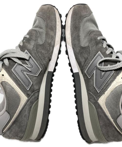 NEW BALANCE（ニューバランス）NEW BALANCE (ニューバランス) ローカットスニーカー グレー サイズ:US9 1/2の古着・服飾アイテム