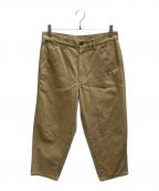 COMME des GARCONS SHIRTコムデギャルソンシャツ）の古着「cotton twill plain with workstitch / W28142」｜ベージュ