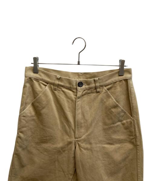 COMME des GARCONS SHIRT（コムデギャルソンシャツ）COMME des GARCONS SHIRT (コムデギャルソンシャツ) cotton twill plain with workstitch / W28142 ベージュ サイズ:XSの古着・服飾アイテム