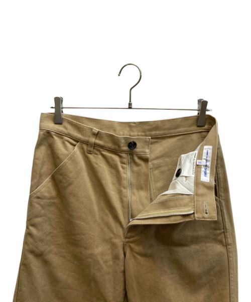 COMME des GARCONS SHIRT（コムデギャルソンシャツ）COMME des GARCONS SHIRT (コムデギャルソンシャツ) cotton twill plain with workstitch / W28142 ベージュ サイズ:XSの古着・服飾アイテム
