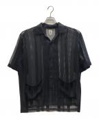 South2 West8サウスツー ウエストエイト）の古着「Cabana Shirt」｜ブラック
