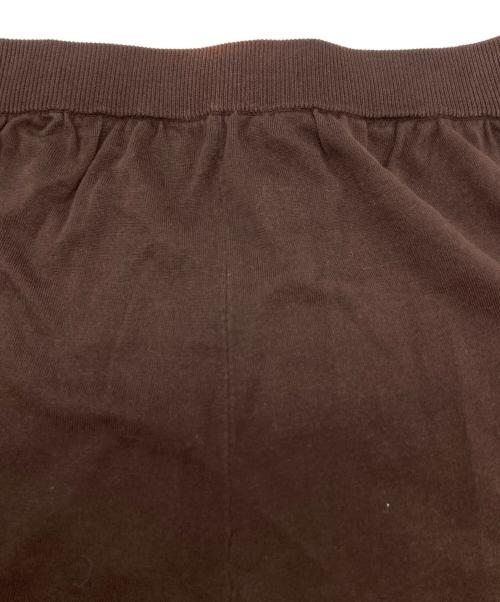 ADAWAS（アダワス）ADAWAS (アダワス) COMPACT COTTON TUBEROMPERS ブラウン サイズ:Mの古着・服飾アイテム