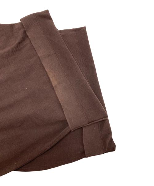 ADAWAS（アダワス）ADAWAS (アダワス) COMPACT COTTON TUBEROMPERS ブラウン サイズ:Mの古着・服飾アイテム