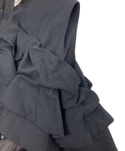 noir kei ninomiya（ノワール ケイ ニノミヤ）noir kei ninomiya (ノワール ケイ ニノミヤ) ノースリーブワンピース ブラック サイズ:XSの古着・服飾アイテム