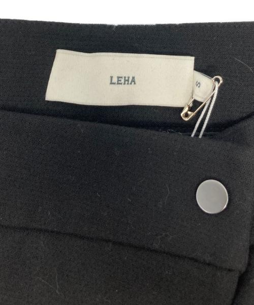 LEHA（レハ）LEHA (レハ) ベルト スカート/D04WS009BKS/A ブラック サイズ:S 未使用品の古着・服飾アイテム