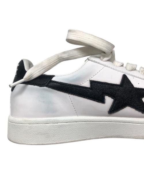 BAPE BY A BATHING APE（ベイプバイアベイシングエイプ）BAPE BY A BATHING APE (ベイプバイアベイシングエイプ) SKULL STA ホワイト サイズ:US9の古着・服飾アイテム