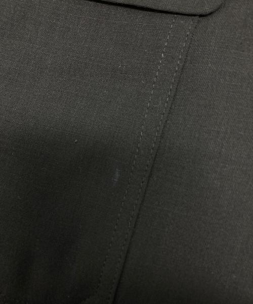 Y's（ワイズ）Y's (ワイズ) WOOL GAUZE 4POCKETS LONG JACKET ブラック サイズ:1の古着・服飾アイテム