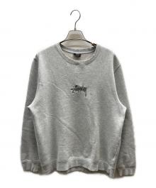 stussy（ステューシー）の古着「クルーネックスウェット」｜グレー