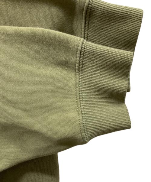 stussy（ステューシー）stussy (ステューシー) クルーネックスウェット カーキ サイズ:Mの古着・服飾アイテム
