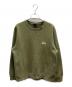 stussy（ステューシー）の古着「クルーネックスウェット」｜カーキ