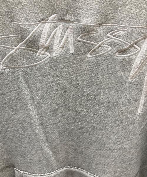 Champion（チャンピオン）Champion (チャンピオン) stussy (ステューシー) スウェット・サーマルカットソー / C8-J054 グレー サイズ:MEDIUMの古着・服飾アイテム