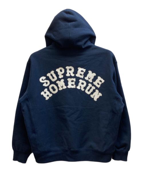 SUPREME（シュプリーム）SUPREME (シュプリーム) Homerun Hooded Sweatshirt ネイビー サイズ:Mの古着・服飾アイテム