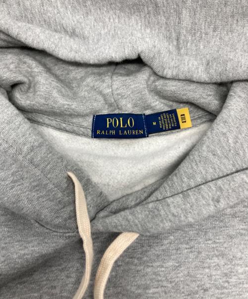 POLO RALPH LAUREN（ポロ・ラルフローレン）POLO RALPH LAUREN (ポロ・ラルフローレン) RLロゴフーディー グレー サイズ:Mの古着・服飾アイテム