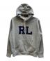 POLO RALPH LAUREN（ポロ・ラルフローレン）の古着「RLロゴフーディー」｜グレー