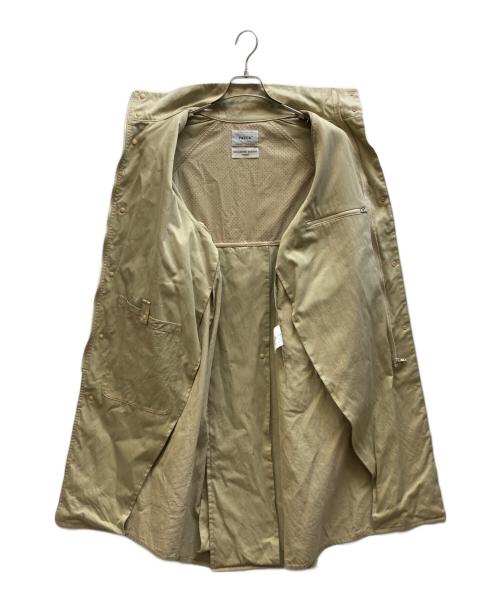 YAECA（ヤエカ）YAECA (ヤエカ) ジップコートスタンドカラー グリーン サイズ:Sの古着・服飾アイテム