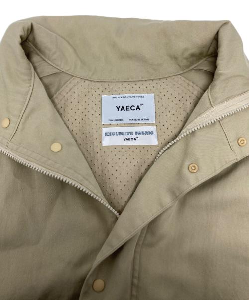 YAECA（ヤエカ）YAECA (ヤエカ) ジップコートスタンドカラー グリーン サイズ:Sの古着・服飾アイテム