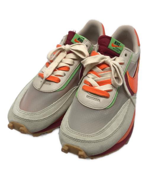 NIKE（ナイキ）NIKE (ナイキ) sacai (サカイ) ローカットスニーカー オレンジ サイズ:US9.5の古着・服飾アイテム