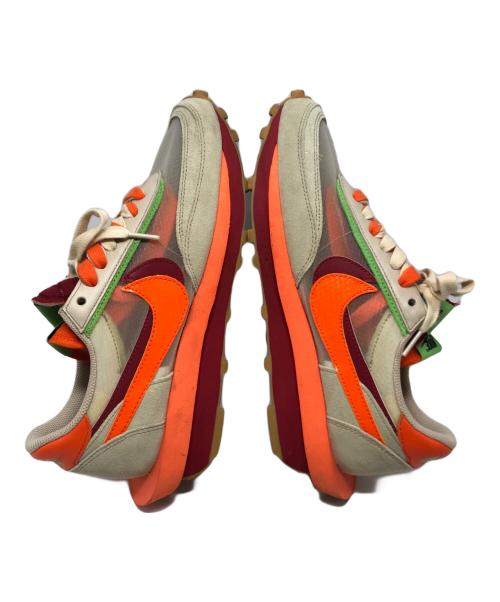 NIKE（ナイキ）NIKE (ナイキ) sacai (サカイ) ローカットスニーカー オレンジ サイズ:US9.5の古着・服飾アイテム